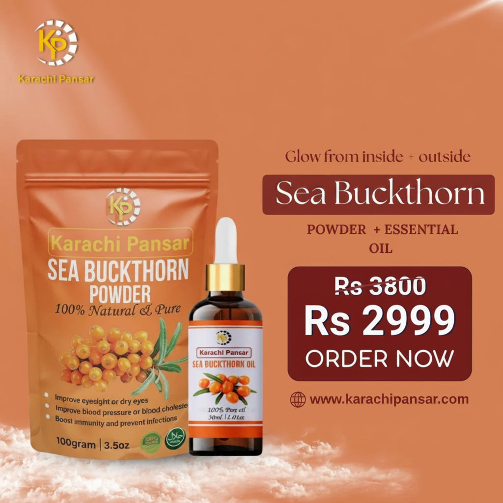 Sea Buckthorn Powder + Oil Sea