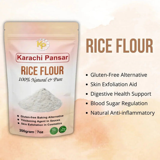 "Rice Flour 200g - karachipansar"