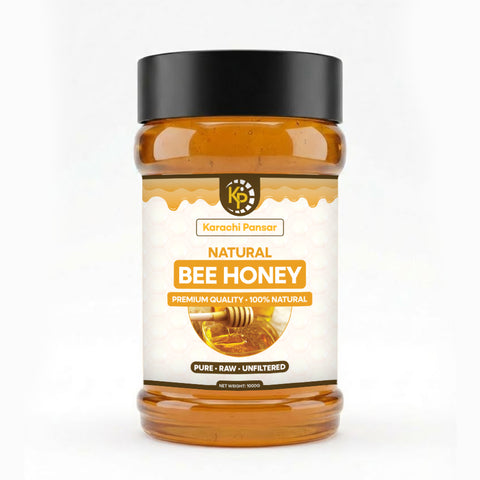 Natural Bee Honey – 100% Pure, Raw & Unfiltered