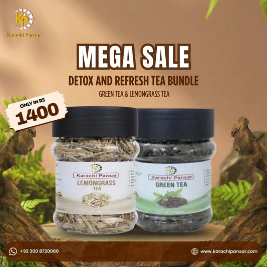 Lemongrass Tea & Green Tea 50g Each