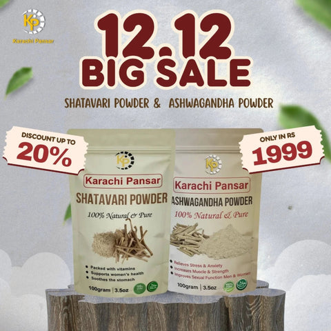Ashwagandha powder & Shatavari Powder (100gm) - 12.12 Big Sale