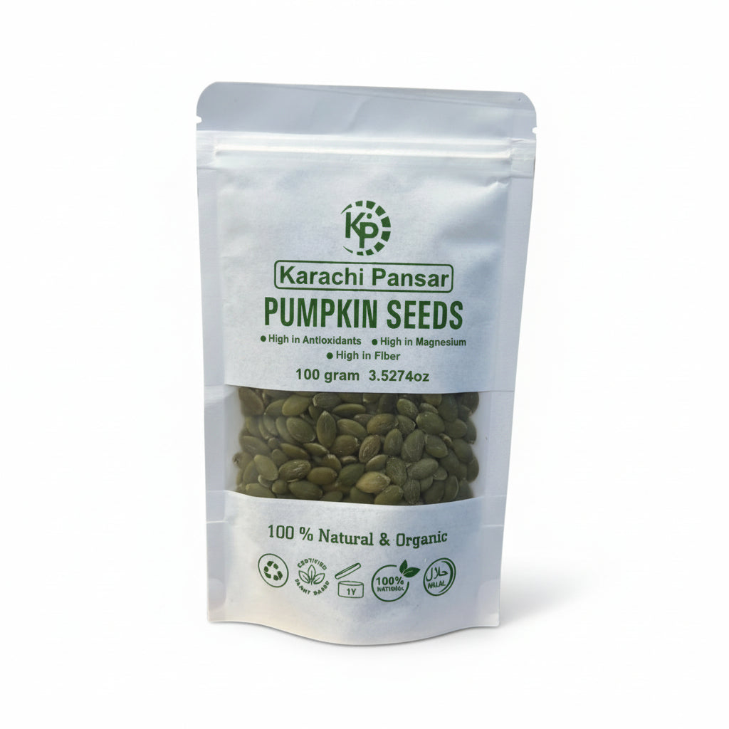 Pumpkin Seeds (100g) – 100% Natural, Fresh & Nutritious