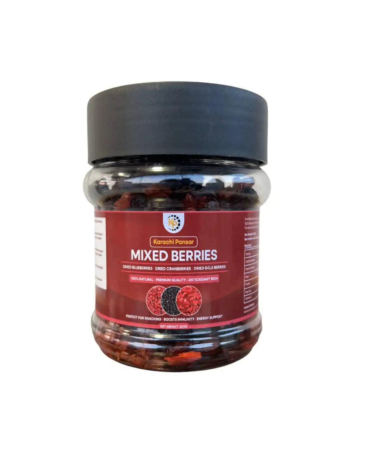 Dried Mixed Berries 200g