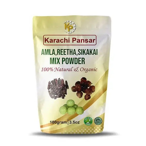 Amla Reetha Sikakai Powder 100g