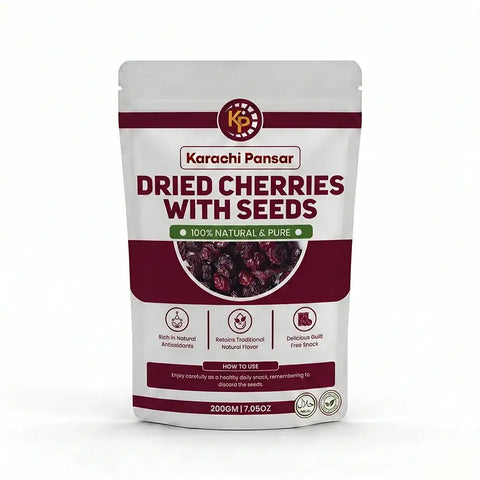 Dried Cherries With Seeds 200gm
