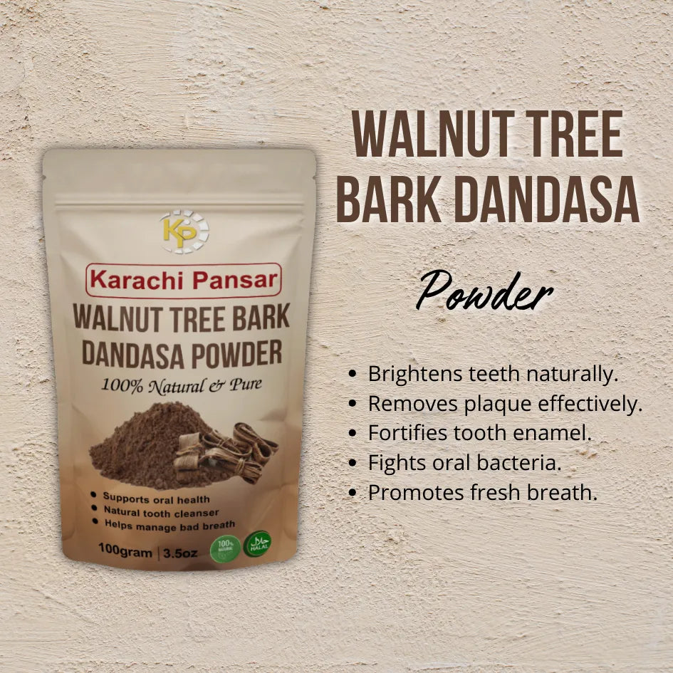 Walnut Tree Bark (Dandasa) Powder
