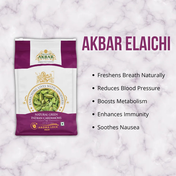 Akbar Elaichi (Purple Grade Cardamom)