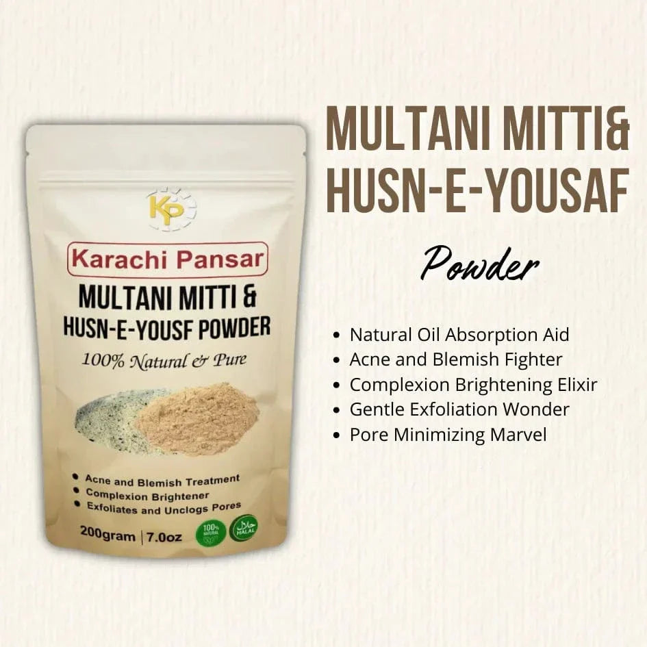 Multani Mitti and Husen-E-Yousaf Powder