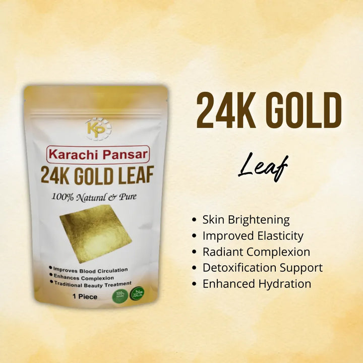 24K Gold Leaf