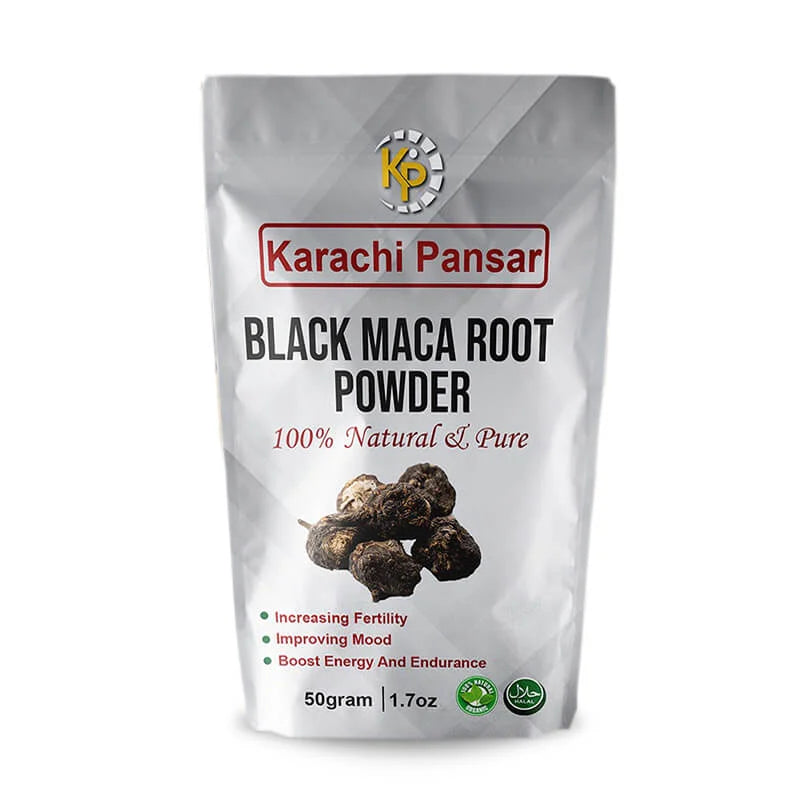 "Black Maca Root Powder"