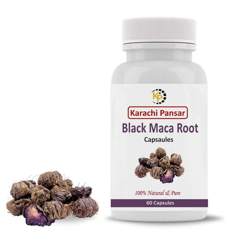 "Black Maca Root Capsules"