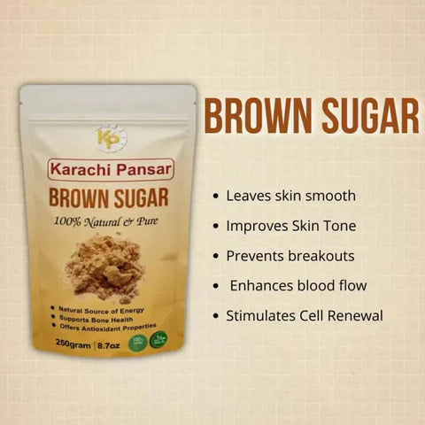 "Brown Sugar 250g - karachipansar"
