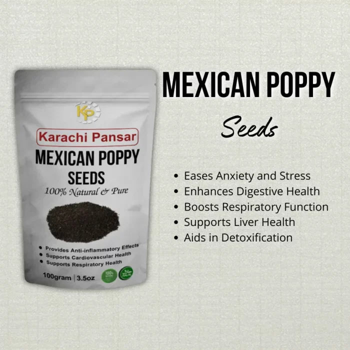 "Mexican poppy Seeds"