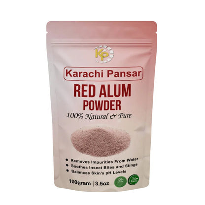 "Red Alum Powder"