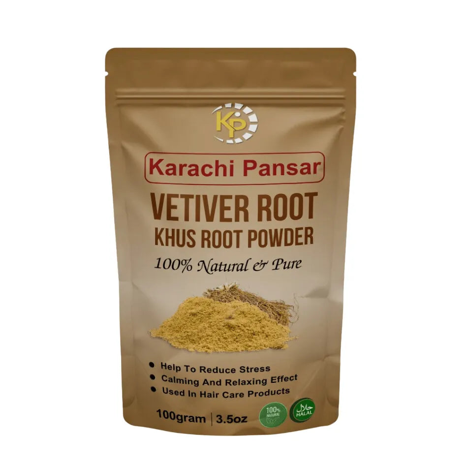 "Vetiver Root Powder"