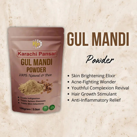 "Gul Mandi /Sphaeranthus indicus Powder 100g - karachipansar"