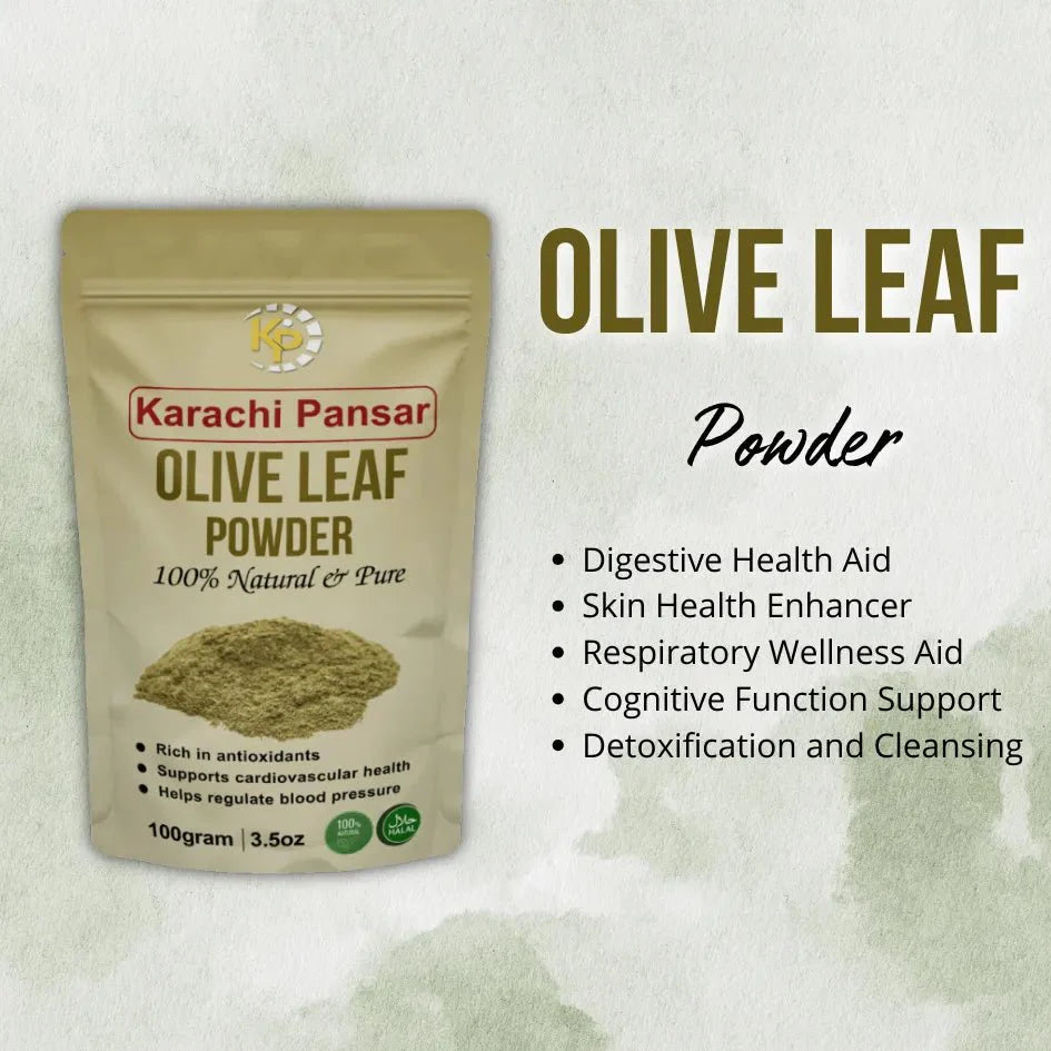 "Olive Leaf Powder 100g - karachipansar"