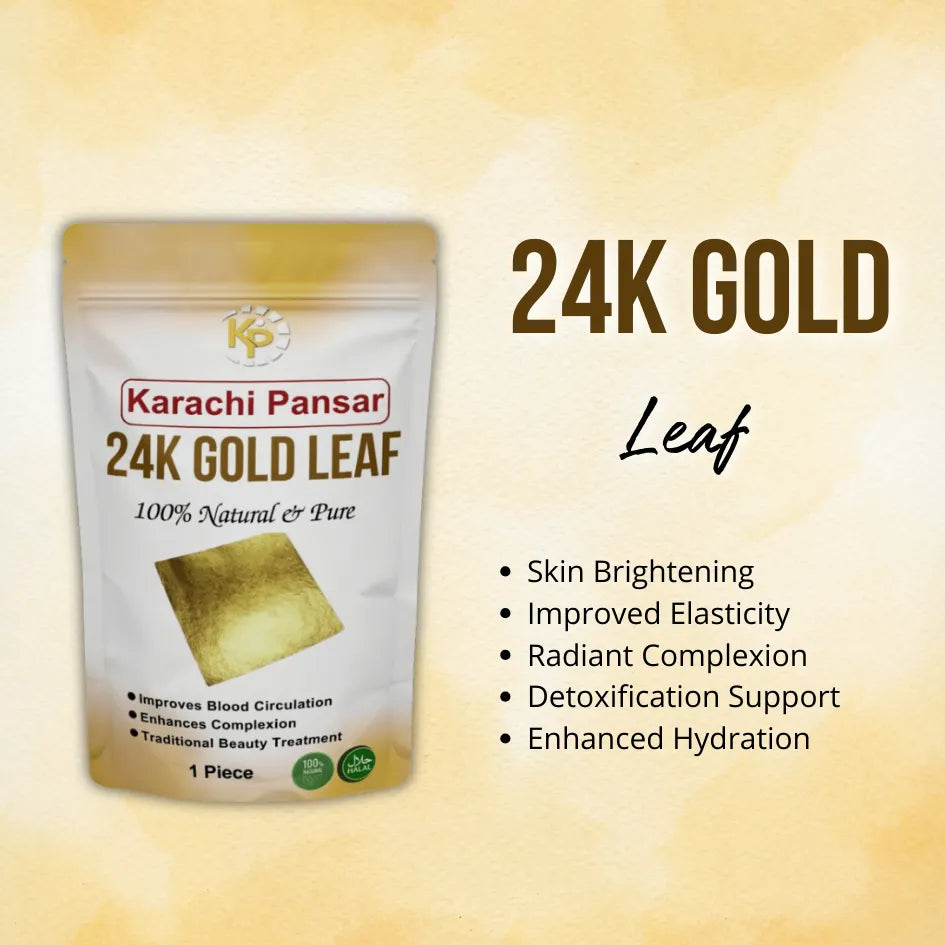 "24K Gold Leaf"