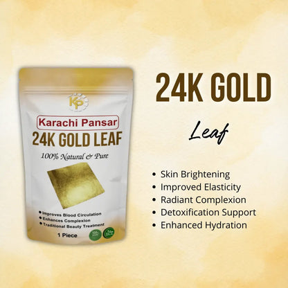 "24K Gold Leaf"
