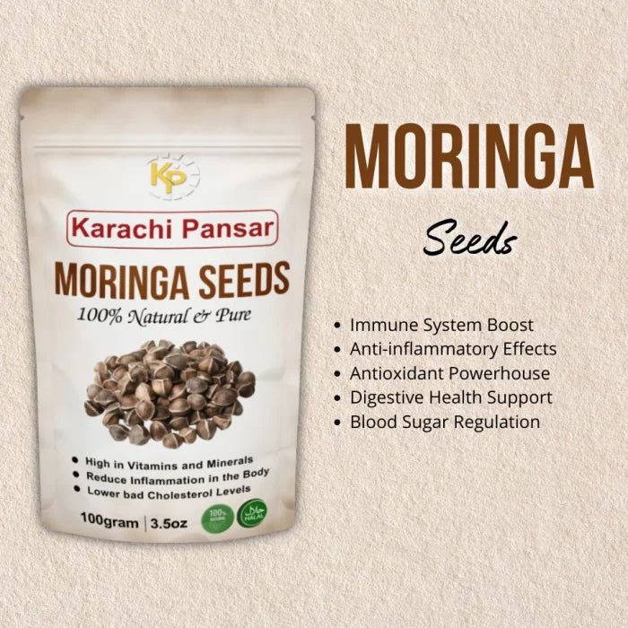 "Moringa Seeds 100g - karachipansar"