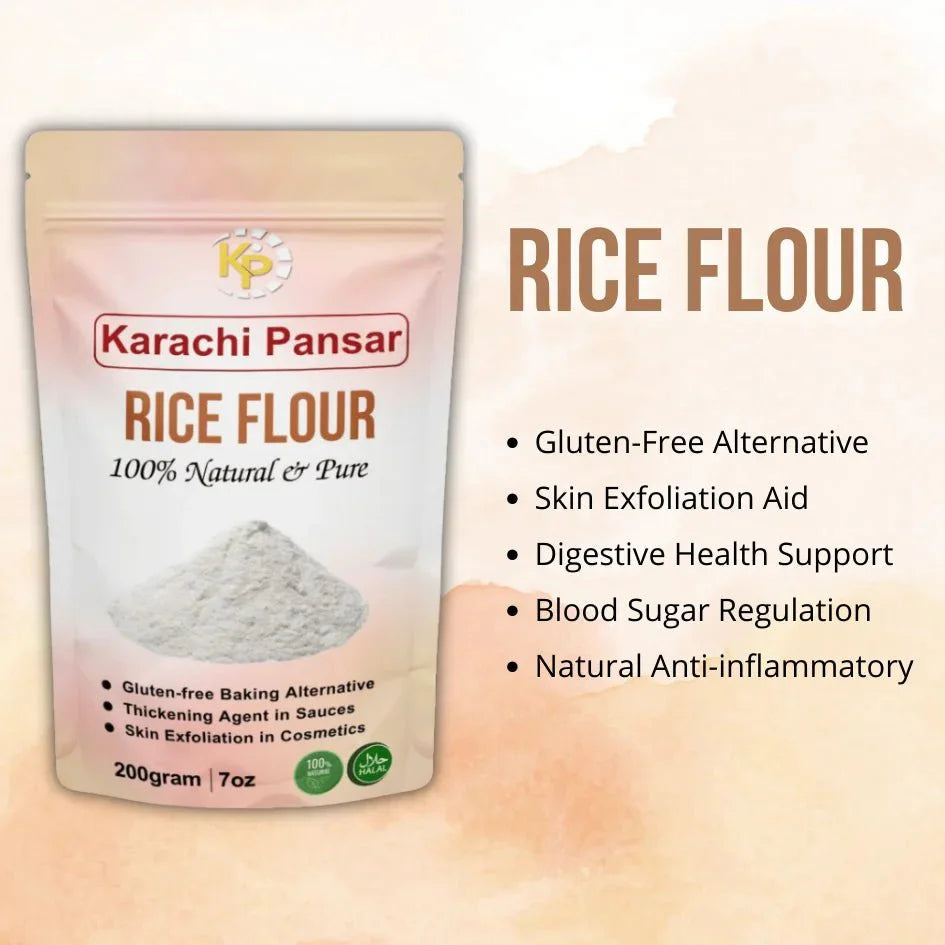 "Rice Flour 200g - karachipansar"