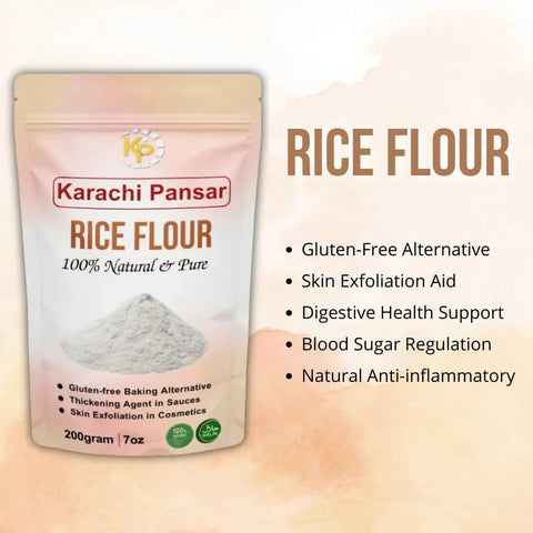 "Rice Flour 200g - karachipansar"