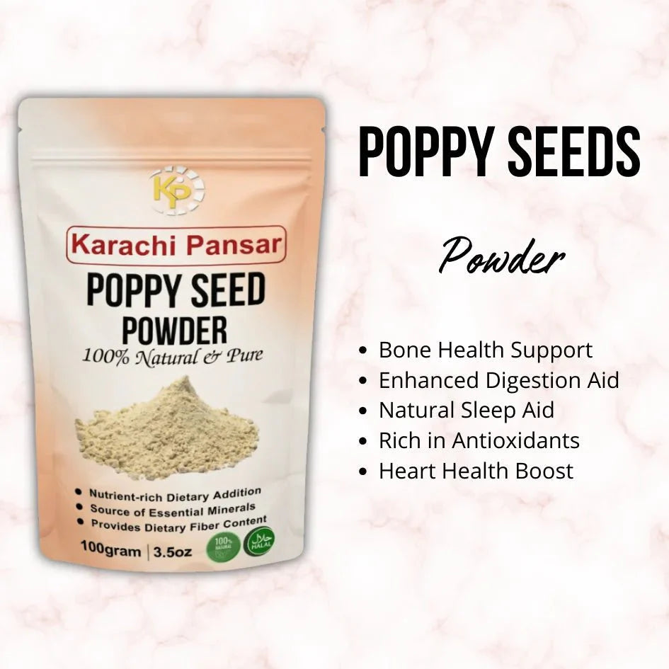 "Poppy Seeds Powder 100g - karachipansar"