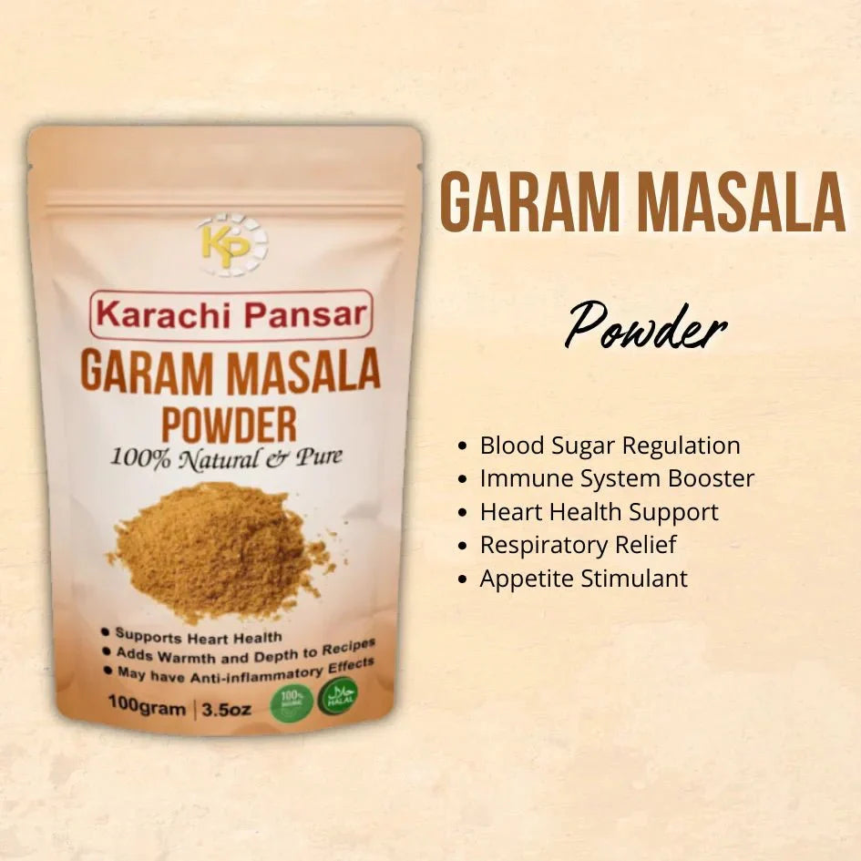 "Garam Masala Powder 100g - karachipansar"