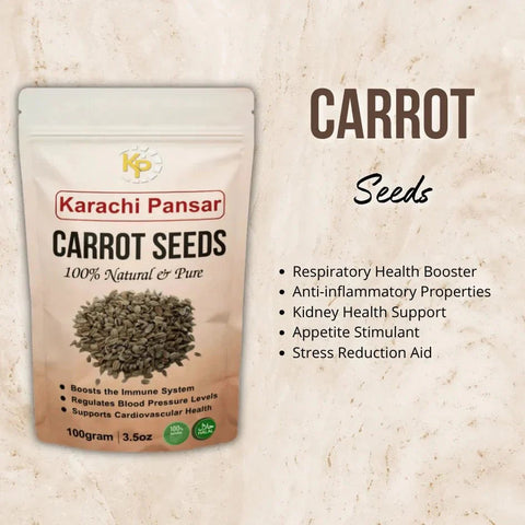 "Carrot Seeds 100g - karachipansar"
