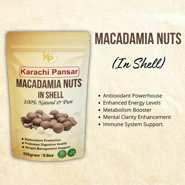 Macadamia Nuts With Shell 250g