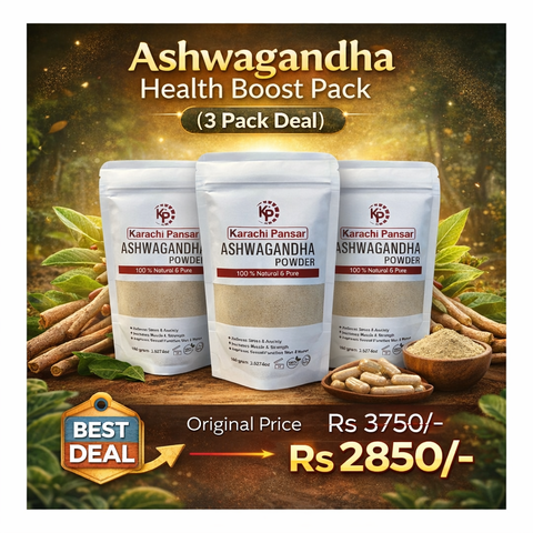 3 Pack Deal Ashwagandha Powder 100g Each