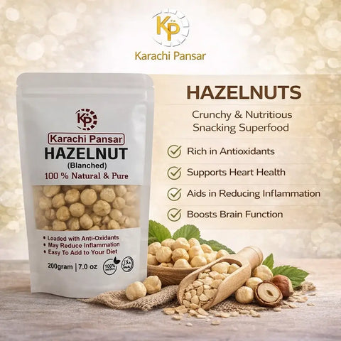 Hazelnut white  (Blanched) 200g