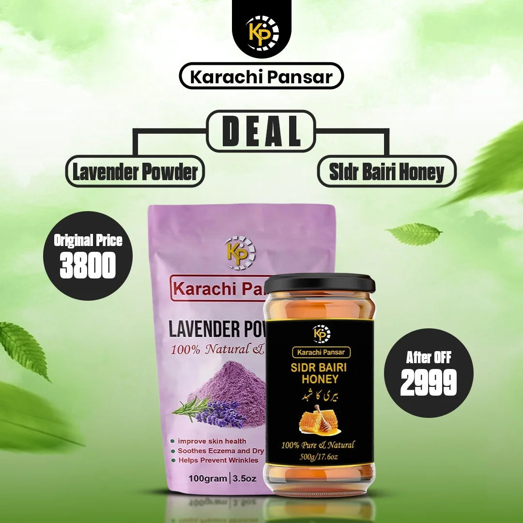 Lavendar Powder & Sidr Bairi Honey - Best Deal
