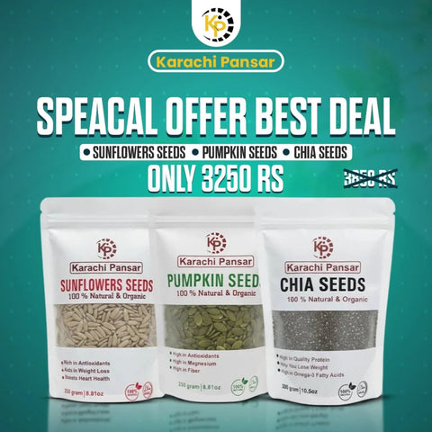 Pumpkin Seeds, Sunflower Seeds, Chia Seeds - Best Deal