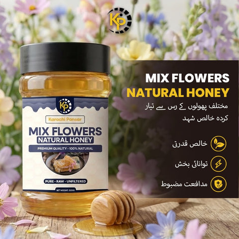 Mix Flowers Natural Honey
