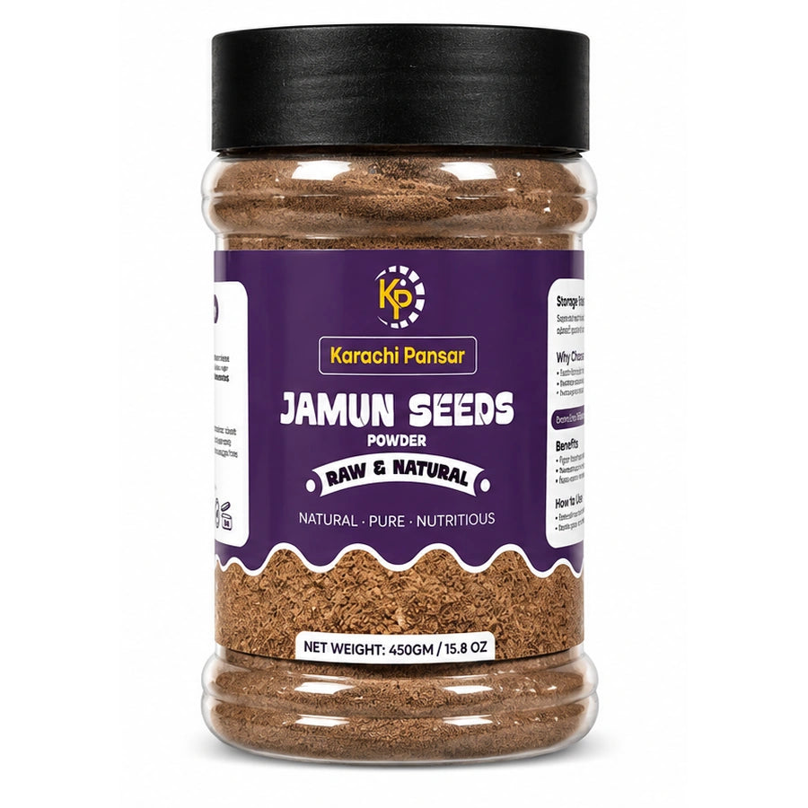 Jamun Seeds Powder  450gm  Bottle
