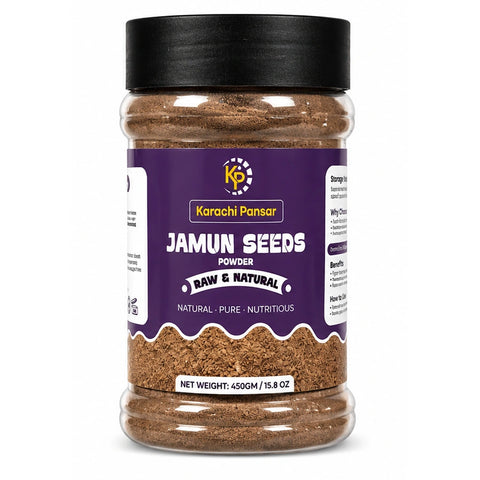 Jamun Seeds Powder  450gm  Bottle