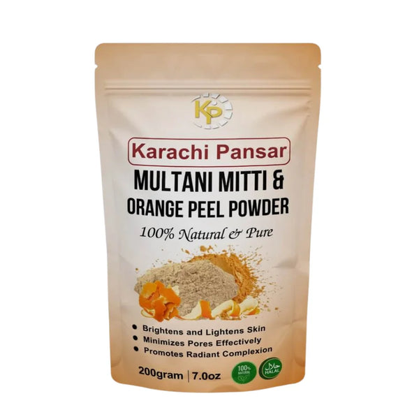 Multani Mitti and Orange Peel Powder 