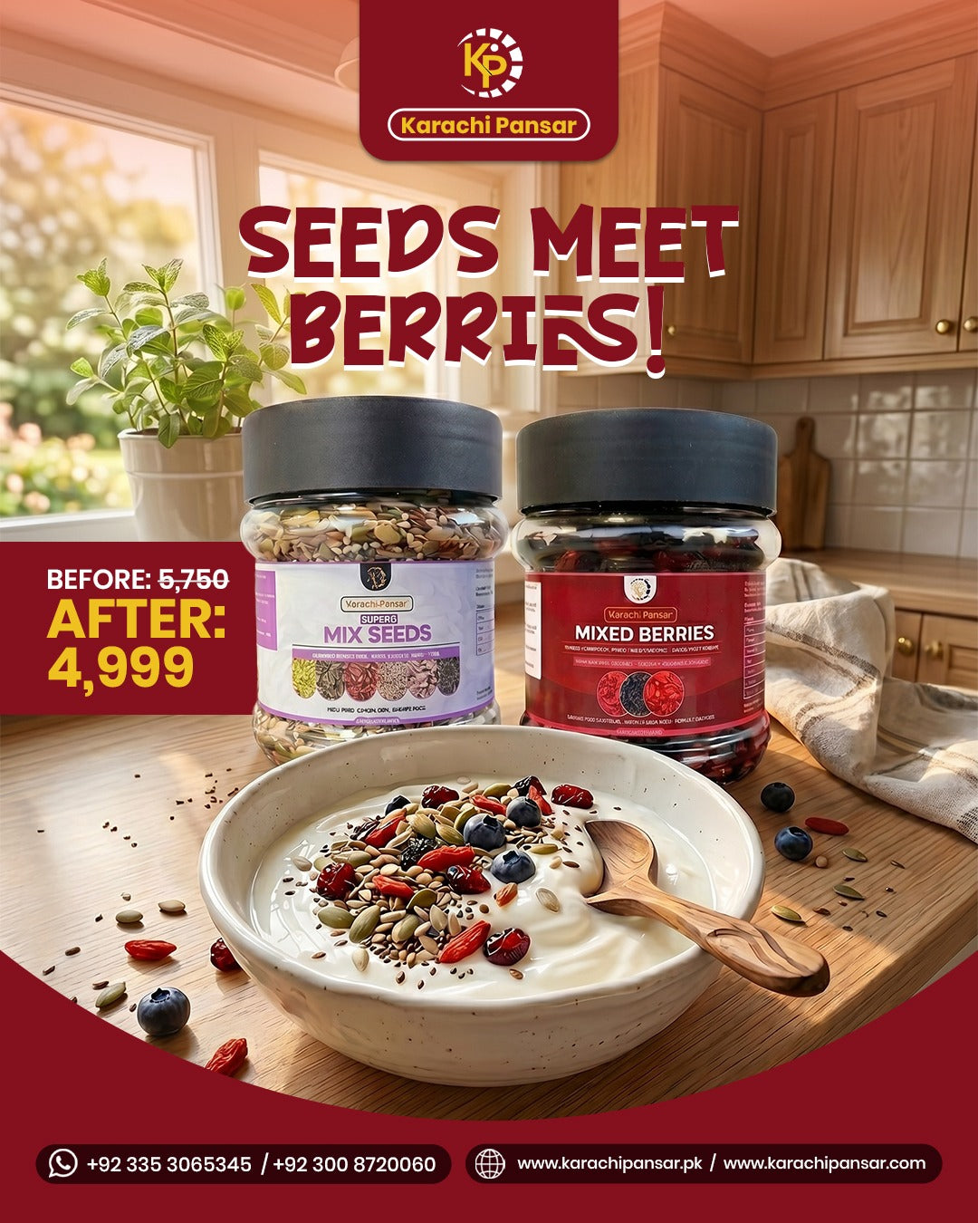Mixed Berries & Super 6 Mix Seeds Deal