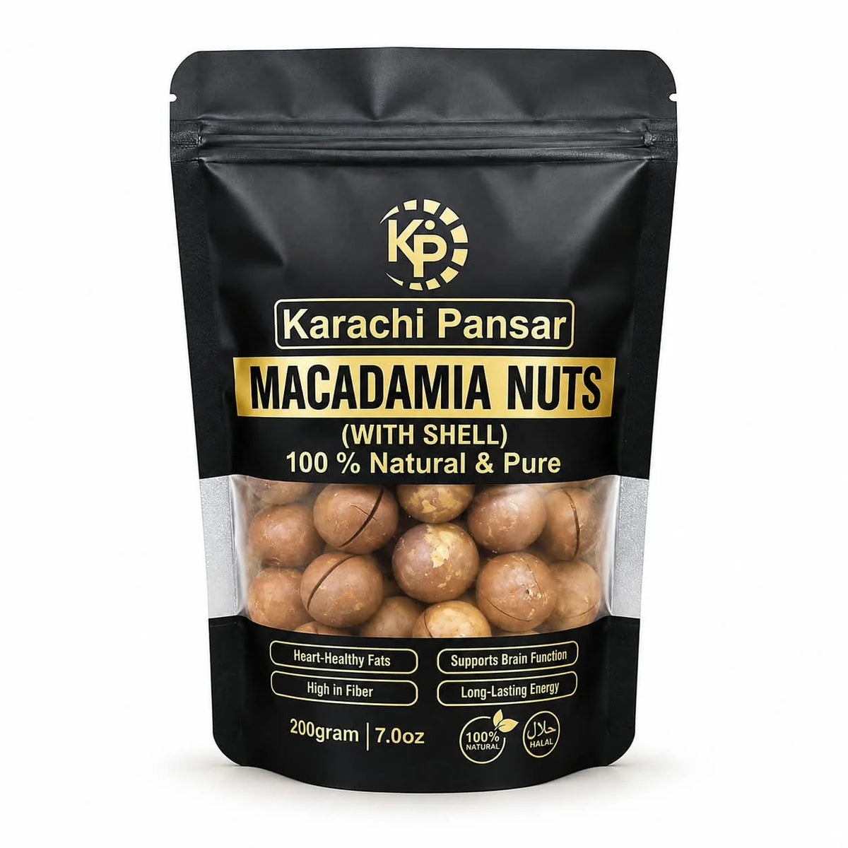 Macadamia Nuts with Shell 200gm