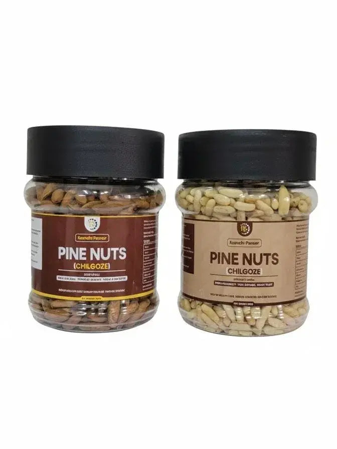Pine Nuts With Shell 200gm & Pine Nuts  Without Shell 250gm