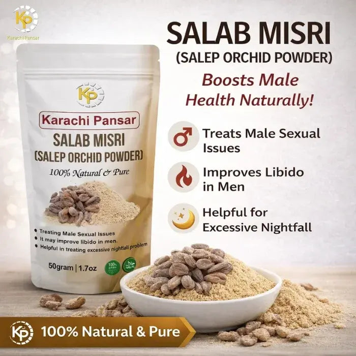 Salab Misri Powder (Salep Orchid) 50g