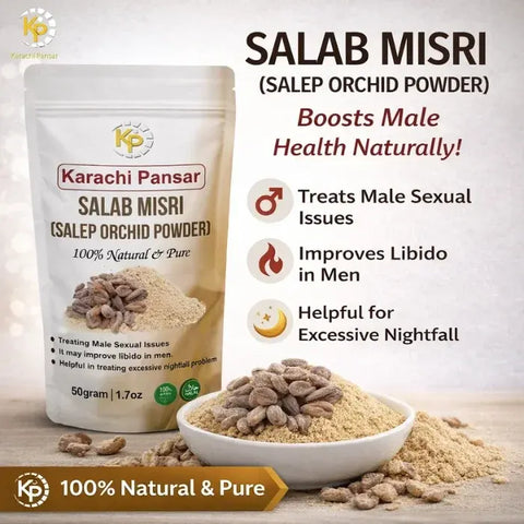 Salab Misri Powder (Salep Orchid) 50g