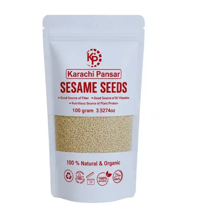 White Sesame Seeds 100gm