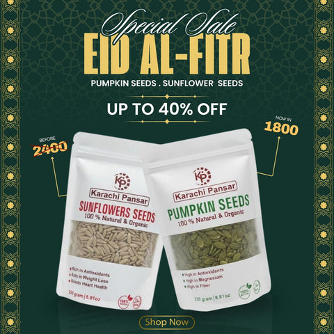 Pumpkin Seeds & Sunflower Seeds – 250g Each