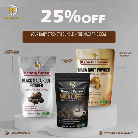 Maca Root Powder, Black Maca Root Powder & Maca Coffee