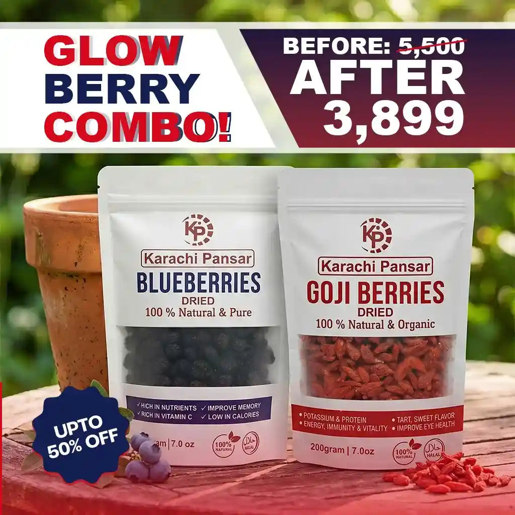 Glow Berry Combo ! Blueberries & Goji Berries