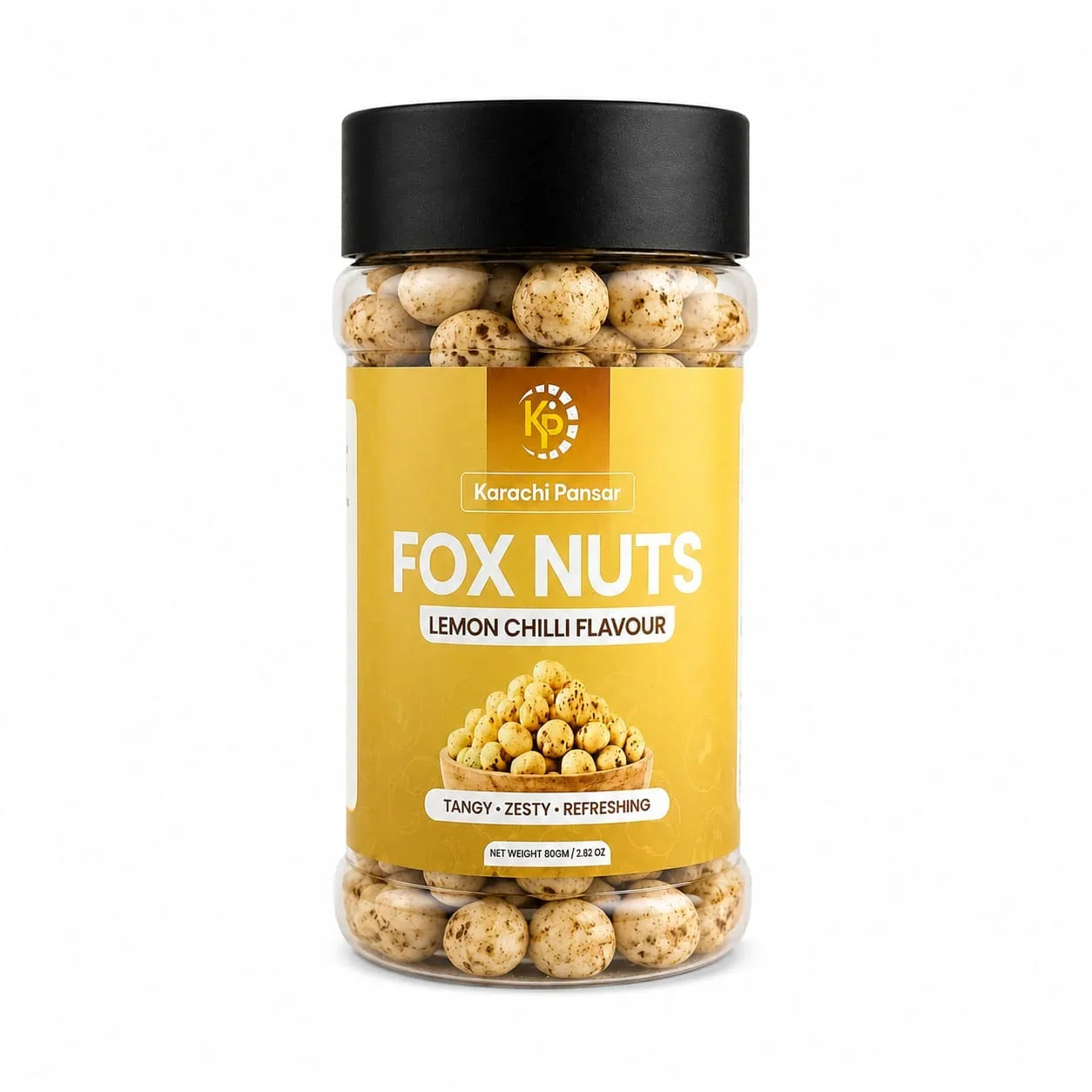Fox Nuts Lemon Chilli Flavour 50gm