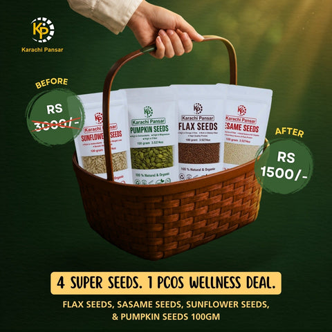 4 Super Seeds. 1 Pcos Wellness Deal 100gm
