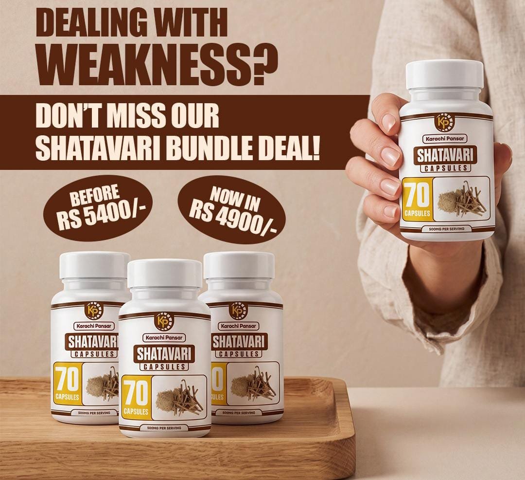 3 Shatavari Capsules Bundle Deal